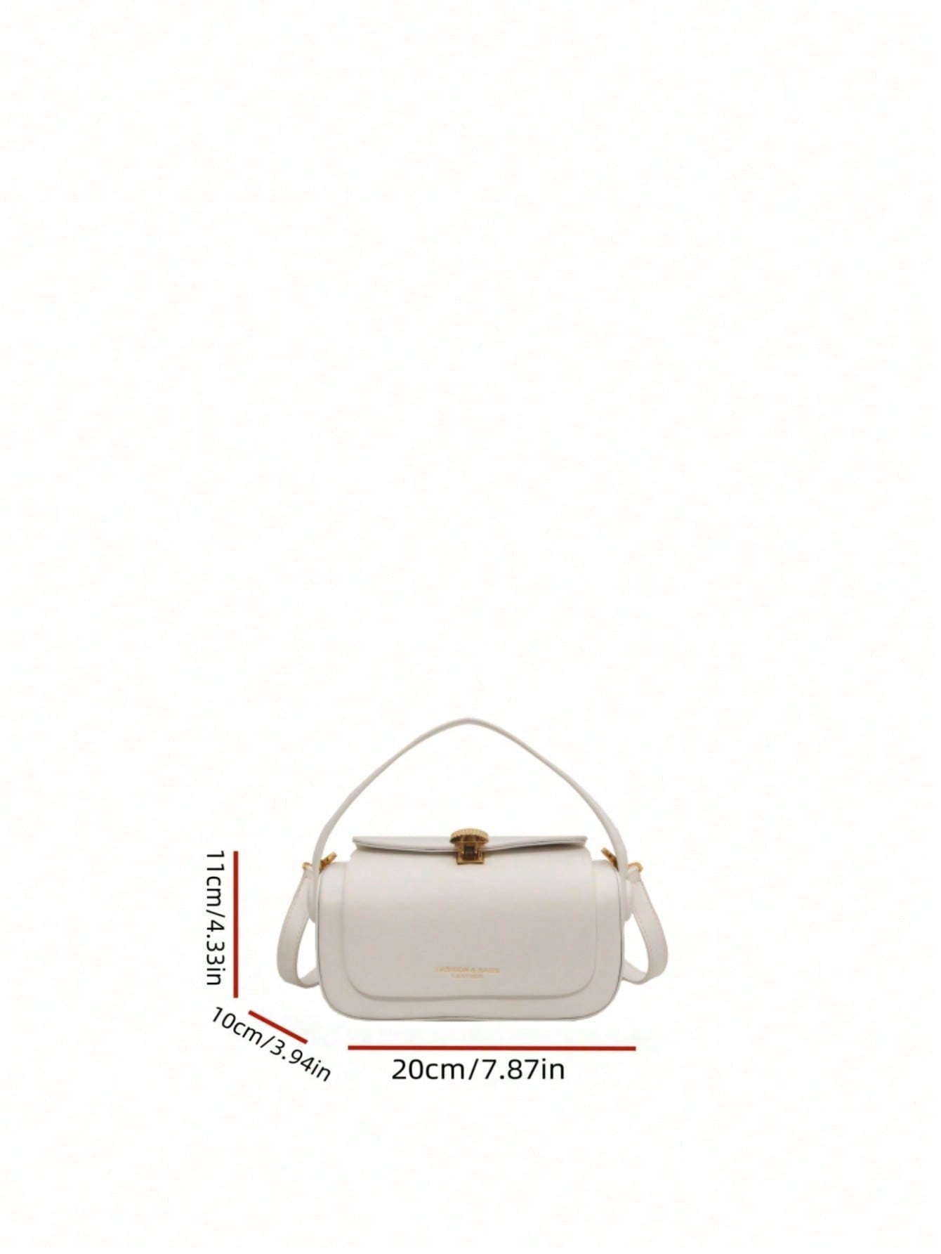 حقيبة يد للسيدات متعددة الاستخدام ذات تصميم صندوقي...