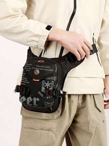 1pc Multifunctional Casual Waist Leg Bag, Sling Fanny Pack, Small Pouch For Outdoor Sports, Fitness, Cycling, Fishing Belts - Multicolor - View 15