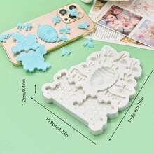 1pc Little Bee Silicone Mold, Candle Mold, Soap Mold, Resin Molds, DIY Soft Pottery Clay Drop Glue Decorative Mold, Hand Decorative Art Tools