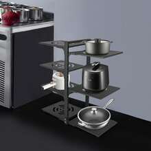 HaroldDol Pot Racks - Zwart - Bekijken 6