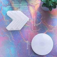 3D Seamless Silicone Sphere Mold, Suitable For Resin And Epoxy Casting - Large Round Ball Shape, For Floral Preservation, Candle Making And DIY Crafts