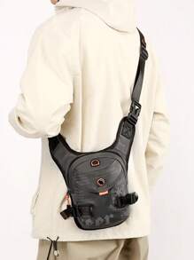 1pc Multifunctional Casual Waist Leg Bag, Sling Fanny Pack, Small Pouch For Outdoor Sports, Fitness, Cycling, Fishing Belts - Multicolor - View 16