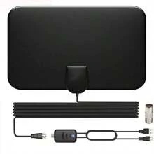 4K 1080P Digital TV Antenne mit hoher Auflösung, Keine Installation erforderlich, für Wohnzimmer und Schlafzimmer, kostenloser ATSC Digital TV Empfänger, dünne HDTV Antenne für den Heimgebrauch
