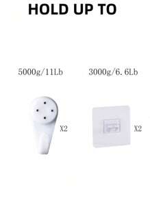 1 pieza Estante de pared, estantería divisoria sin taladrar, estantes flotantes montados en la pared para dormitorio, cocina, sala de estar, decoración de pared de tablero de madera - Blanco - Ver 5