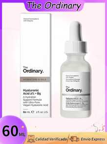 The Ordinary The Ordinary Ácido Hialurónico 2% + Vitamina B5 Serum - 30ml, Hidratación Duradera, Regalo Navideño para una Piel Luminosa y Juvenil, Uso Diario, Perfecto para Cuidado Facial de Alta Calidad