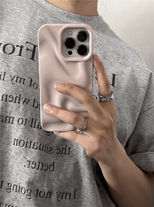 Set de 3 fundas de teléfono con diseño ondulado elegante y minimalista compatibles con 11, 11 Pro, 11 Pro Max, 12, 12 Pro, 12 Pro Max, 13, 13 Pro, 13 Pro Max, 14, 14 Pro, 14 Plus, 14 Pro Max, 15, 15 Pro, 15 Plus, 16, 16 Pro, 16 Pro Max, 16 Plus