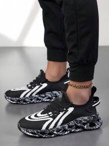 Teenagers' Fashion Sneakers Unisex Casual Sports Running Shoes, Breathable Mesh Versatile Design