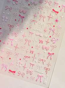 1pc 5D Nail Art Stickers Fragment Shell Light Butterfly High Quality Nail Stickers Spring Nail Art Decal Design Manicure