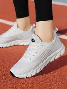 Tênis Femininos Plataforma para Caminhada Alívio da Dor, Calçado Casual de Trabalho, Ortopédico, Antiderrapante, Tênis Esportivo com Cunha, Bico Redondo, Fivela, Calçado de Trabalho Respirável, Casual Monocromático, Mocassins Planos Leves e Confortáveis, Slip-on para Primavera/Outono, Tênis Casuais com Cadarço Estiloso e na Moda, Sapatos Pretos Confortáveis e Versáteis Adequados para Viagem, Caminhada, Transporte e Lazer Escolar