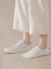 3/6 Pares de calcetines tipo barco para mujer en colores multicolor, colores de caramelo, con efecto ceñidor de cintura, sin caída de tacón, de tela de punto transpirable, estilo Ins, estilo universitario, estilo de señora, sin mostrar, para uso en casa, traslado, fiesta, primavera y verano, regalo de vacaciones (sin tarjeta de papel)