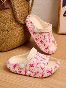 Children (Boys & Girls) Butterfly & Plane Pattern Anti-Slip Casual Breathable Sandals, Suitable For Summer