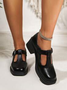 Women's Mary Jane Strap Shoes, Student Shoes