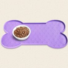 Pet Feeding Mat Silicone Dog Food Mat Anti-Slip And Waterproof Dog Bowl Mat, Thickened Dog And Cat Mat For Food And Water