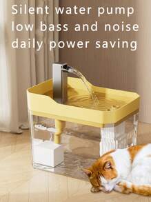 Distributore d'acqua elettrico per amanti di gatti e mamme di gatti, dispenser d'acqua intelligente per amanti di cani/gatti e mamme di cani/gatti che amano gli animali domestici, circolazione automatica e bocca non bagnata, dispenser d'acqua all'ingrosso per amanti di cani e mamme di cani che amano bere acqua.