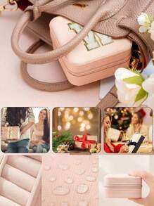 1 Stück Schmuckkasten (A-Z Buchstaben) Schmuckkasten, Aufbewahrungsbox, Schmuckablage, Ohrring Halskette Aufbewahrungsregal, Aufbewahrungsschale, tragbarer Reise-Schmuckkasten, saisonale Aufbewahrung für Herbst/Winter, Ring Ohrring Halskette Aufbewahrungsbox, Präsentationsständer - Geeignet als Geschenkbox für Mädchen und Damen, Halloween Geschenkbox, Weihnachtsgeschenkbox