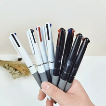3-Color Ballpoint Pen Set, Suitable For Work And Study