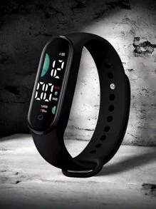 1 pièce Montre numérique étanche à écran tactile LED pour femmes, parfaite pour un usage quotidien et les sports