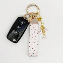 Inicia tu viaje de la suerte: El corazón simboliza la suerte y la belleza. Que este llavero empiece tu viaje de la suerte.