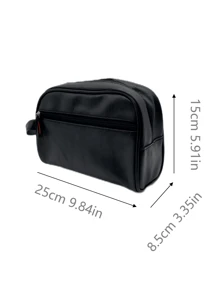 Waterproof Storage Bag, Toiletry Bag, Large Capacity Wrist Bag Men Clutch Bag Handbag Wristlet Bag Purses Anti Theft Bag Carry On College Dorm Essentials Holiday Essentials For Travel Fall Stuff Valentines Gifts Gifts Student Christmas Winter Thanksgiving Multi-Functional Side Bag Hobo Bag Gifts Wallet Black Bag Travel Essentials Summer Back To School The Sporty Life Men Wallet Vacation Bags Bag Pack Handbags Spring Mini Bag Small Bag