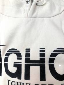 Sudadera oversize con capucha para mujer, multicolor, apta para temporadas de otoño e invierno, cuello redondo, mangas largas, tela de algodón, imágenes representativas. Te llegará una sudadera oversize en color y estampado al azar. - Multicolor - Ver 7