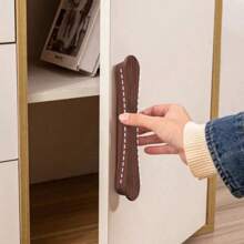 北欧木质厨柜拉手抽屉实木家具木门抽屉旋钮橱柜拉手家具把手