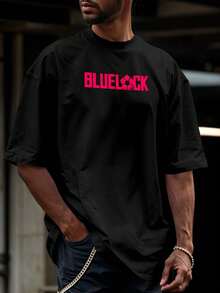Shirt T-Shirt Streetwear Blue Lock Hyoma Chigiri Anime Player Speed Dribbling Football 7137 - 黑色 - 查看 3