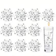 10pcs 1.3m Floating Candle Faux Pearl Garland - Dazzling Artificial Beads For Wedding Centerpieces, Vase Fillers, Party Garland Decorations, Candle Jar Fillers For Floating Candles Gifts Birthday Graduation Home Decor Room Decor Flower Vase Glass Vase