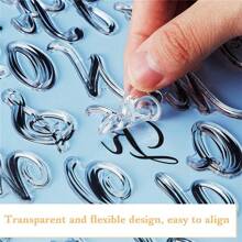 Cake Decorating Tools Alphabet Fondant Cake Stamp Silicone Mold Letters Biscuit Fondant Mold Baking Tools Cake Embosser Stamp - Multicolor - View 9