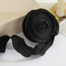 10 Yards Floral Bouquet Decoration Ribbon With Wavy Ruffles, Bows, Streamer Accessory For Gifts - Multicolor - View 18