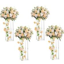 Vincidern 4 cái, Giá đỡ hoa trong suốt cho bàn, Bình hoa acrylic cao cho đồ trung tâm, Giá bình hoa hình học với pha lê đèn chùm, Đồ trang trí trung tâm cho đám cưới, bữa tiệc, sự kiện, Nhà cửa, Trang trí nội thất, Bình hoa, Đồ trung tâm, Trang trí bàn - Acrylic - Xem 2