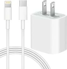 For Phone 14 13 12 Charger Fast Charging 20W PD USB C Wall Charger With 6FT Fast Charging Cable Compatible For Phone 14/13/12/11/Pro/Pro Max/Mini/Xs Max/XR/X, IPad [ Pink /White / Green/ Purple/Yellow]