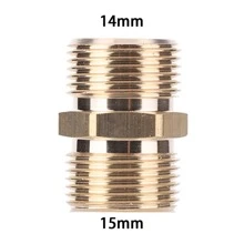 High Pressure Washer Hose Extension Connector M22 14/15mm THRsead Male Female Adapter High Pressure Washer Swivel Joint Connector