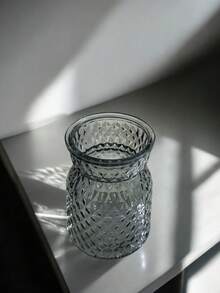 Glass Vase, Home Decor, Events - Transparent Black - View 2