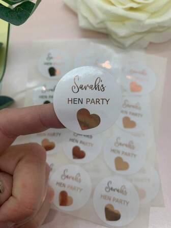 30/60/120/200Pcs Personalised Baby Shower Foiled Stickers. Party Stickers. Thank You Stickers. Wedding Stickers. Every Day Stickers., Multi-Functional, Ornamental, Reusable, Exquisite, Stylish, High-Quality, Colorful, Modern, Custom, Personalized, Unique, Ideal Gifts For Him, Tea Room, Home, Garden, Office, For Anniversaries, For Valentine's Day, For Mother's Day, For Birthdays, For Father's Day, For Graduation, For Weddings, For Housewarming, Home Decor, Home Decor, Back To School Fashion