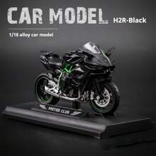 1 pieza Modelo de motocicleta Kawasaki HR2, regalo de cumpleaños, regalo de Pascua, regalo de Navidad, modelo de decoración de vacaciones