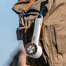 1 Pc Rechargeable 2000mAh Portable Handheld Mini Fan With 3 Speeds - Multicolor - View 9