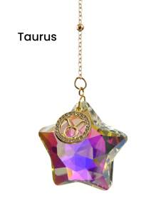 1 件 12 星座吊坠水晶捕光器,带水钻的太阳捕光器,带彩虹制作器和挂钩的捕光棱镜,适用于家庭、冥想、汽车悬挂、花园悬挂、情人节、情侣礼物、派对礼物家居装饰圣诞装饰房间装饰圣诞节 - 彩色 - 查看 15