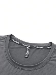 男士运动套装，夏季透气速干运动短袖T恤套装，轻便短袖衬衫，冰丝运动裤，适合运动、户外、跑步、健身、休闲装