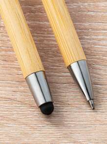 Custom Engraved Bamboo Pen - A Meaningful Gift For Relatives, Wedding Witnesses, Anniversaries, Birthdays And Special Occasions; Gift Box,Back To School,School Supplies