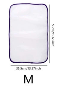 1 pieza Paño resistente al calor para planchar, protege la ropa de las planchas calientes, tejido resistente a altas temperaturas y paño de planchar antillama
