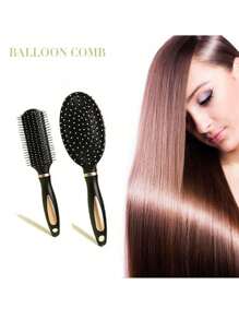 Set de peignes pour les hommes et les femmes à usage domestique, comprenant un peigne de massage, un peigne démêlant et un peigne à dents larges