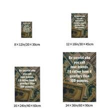 Gangster Quotes Poster Al Capone Mafia Quotes Art Poster Canvas Painting Poster And Print Wall Art Picture For Living Room Bedroom Decor - 彩色 - 查看 8