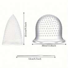 2pcs/Set Silicone Hair Dye Hat With Hook, DIY Hair Dyeing Cap, Professional Reusable Hair Color Cap, Silicone Hair Coloring Highlighting Cap For Highlighting And Dyeing ,Hair Styling Tools Hair Accessories For Barber Salon Beauty Travel Essential Hair Products,Hair Cares,Hair Accessories - Multicolor - View 7