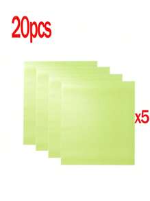 1/2/4/8/10/12/20 piezas Almohadillas refrigeradoras impermeables, a prueba de aceite, lavables y recortables, adecuadas para estantes, congeladores, rejillas de vidrio, gabinetes de tazones, gabinetes y cajones