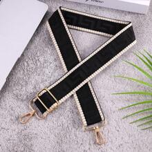 1pc Versatile Adjustable Shoulder Strap Maze Pattern Minimalist Shoulder Bag Accessory, Travel Replacement