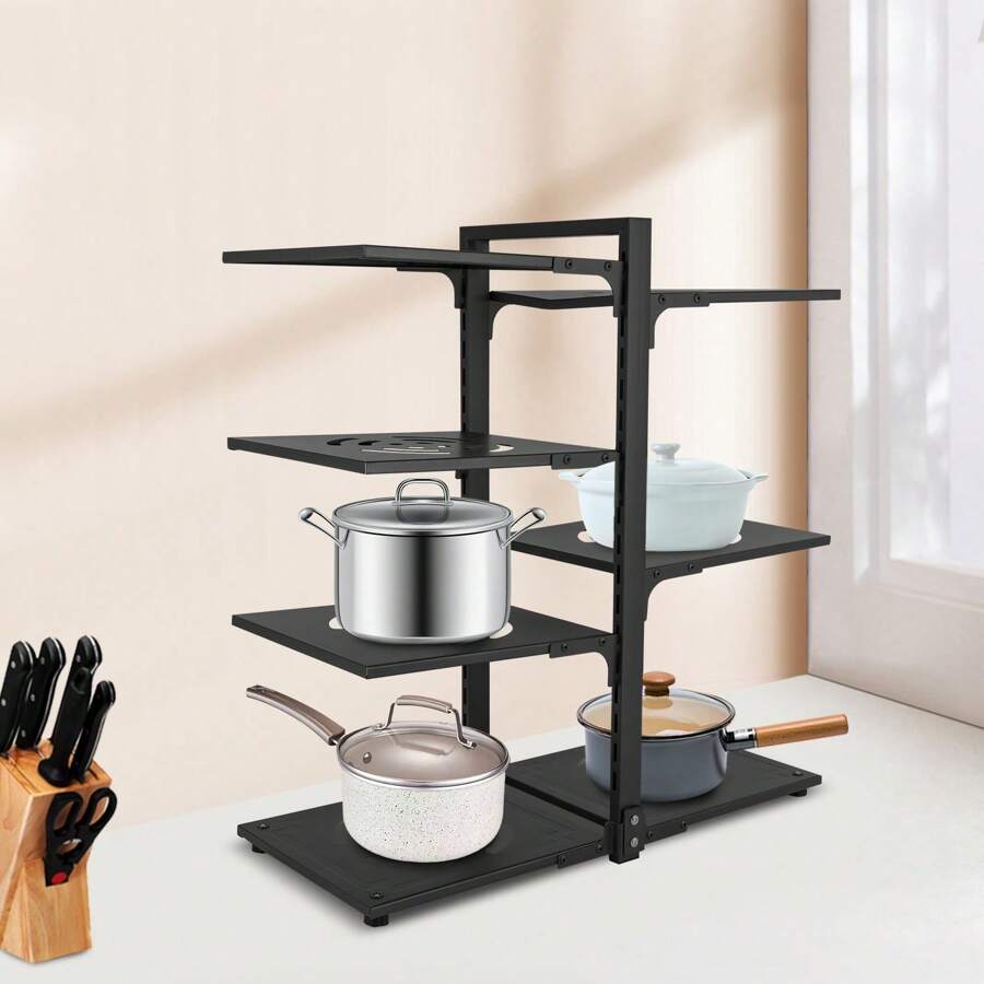 HaroldDol Pot Racks - Zwart - Bekijken 1