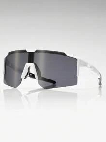 男女通用户外运动时尚眼镜，半框设计彩色镜片，适合户外运动、骑行、跑步、徒步旅行、日常时尚、夏季海滩度假街拍、户外、旅行