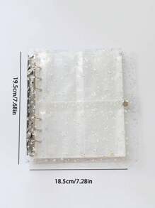 1 Set Of 3-Inch Colorful Photo Album, 1 "Love U" Photo Album, And 1 Mirror Photo Album,Back To School,School Supplies - Multicolor - View 3