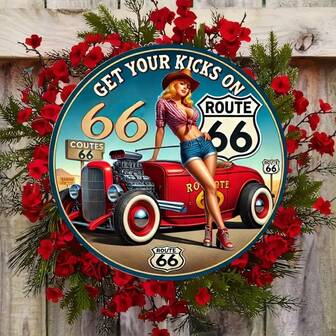 7.87 Inch Vintage Style Metal Wall Decor, Suitable For Home, Cafe, Bar, Beach Theme Decoration, Iron Artwork Craft, Ideal For Collectors And Gifts. Home Decor, Bedroom Decor, Wall Decor, Party Decor, Outdoor Patio Decor, Gift Giving, Random Hole Positions.