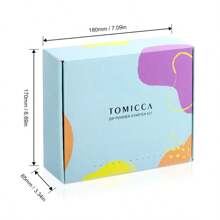 6-8-12-20色10克美甲粉套装，多色美甲设计DIY沙龙礼品，女士适用 - 彩色 - 查看 9